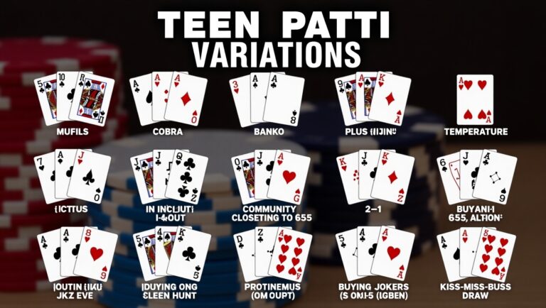 Teen Patti Variations 2025